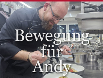 bewegung fuer andy start